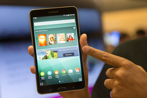 B&N, Samsung launch reading-focused Nook tablet
