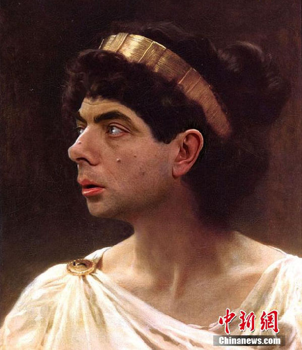 Mr Bean in world famous paintings