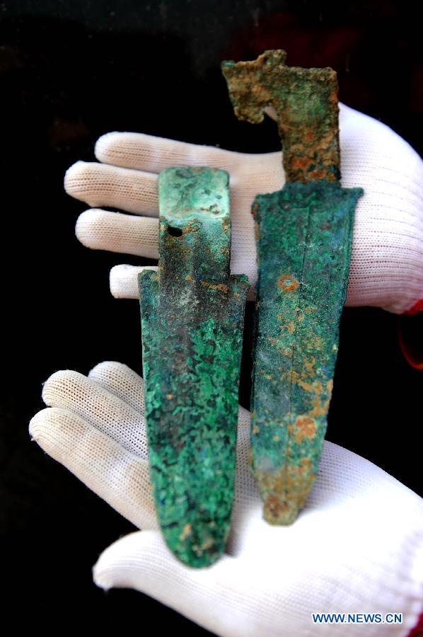 Historical relics unearthed in C China's Henan