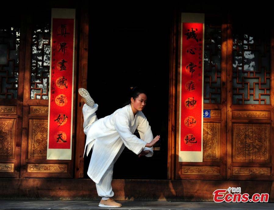 'Sister Wudang' blends martial arts and music