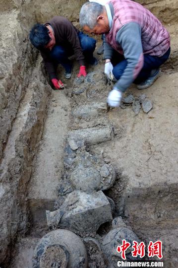 Tombs unearthed in central China province