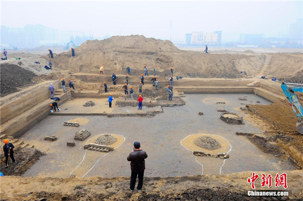 Tomb complex found in Beijing