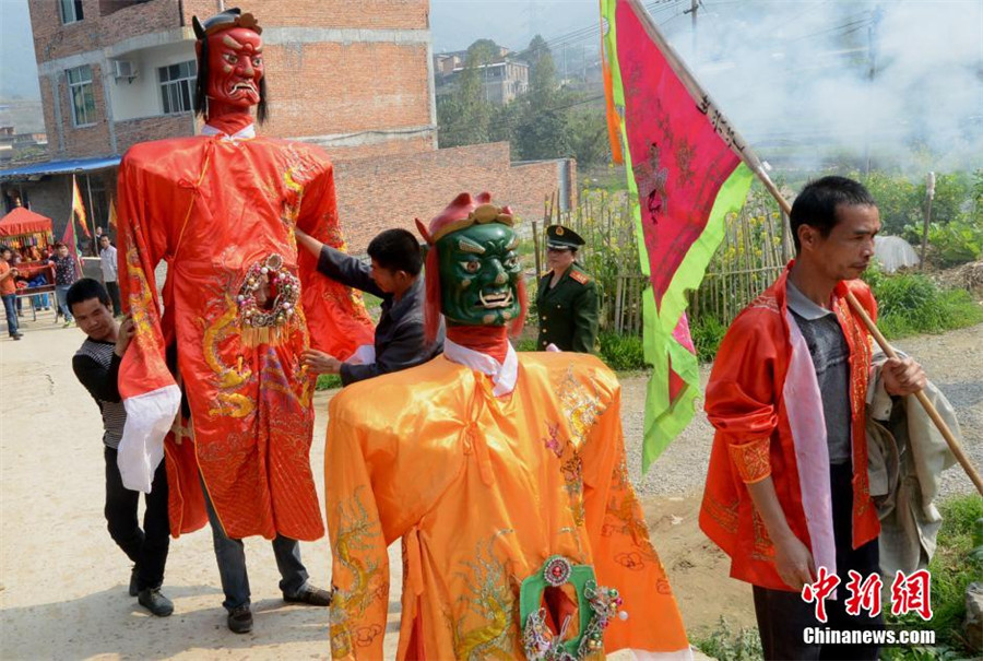 Sacrifice to heaven ceremony held in Fujian