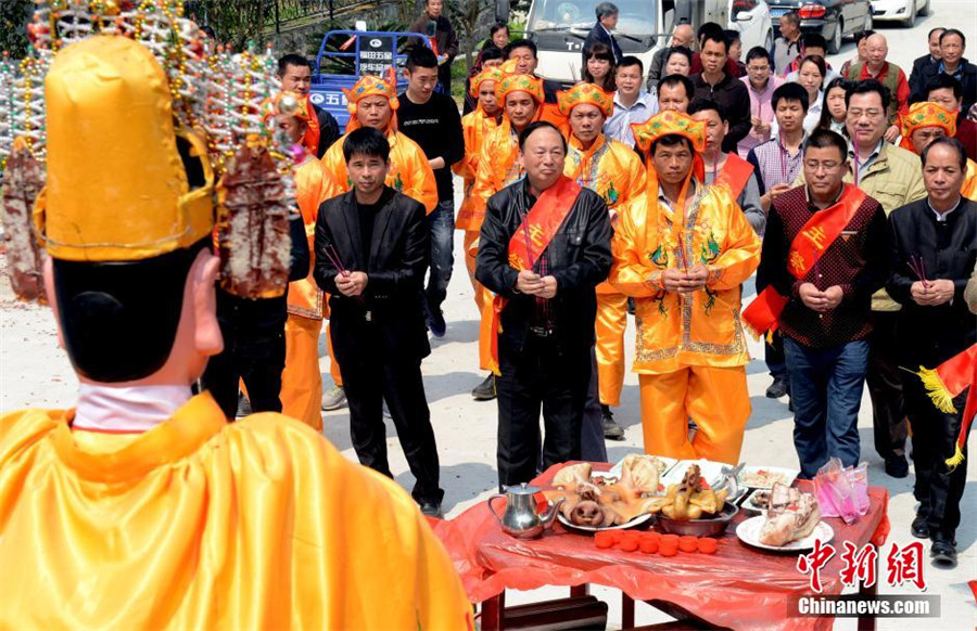Sacrifice to heaven ceremony held in Fujian