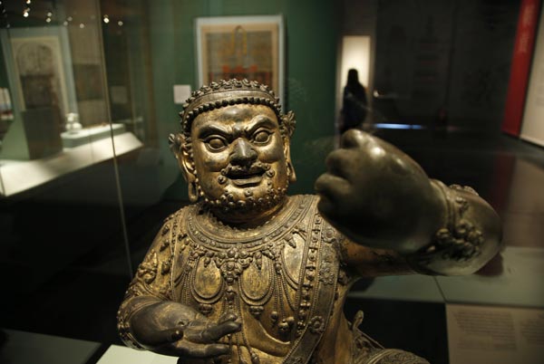 Ming at the museum