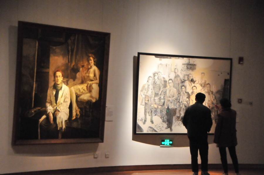 Exhibition showcases Lin Fengmian's art life