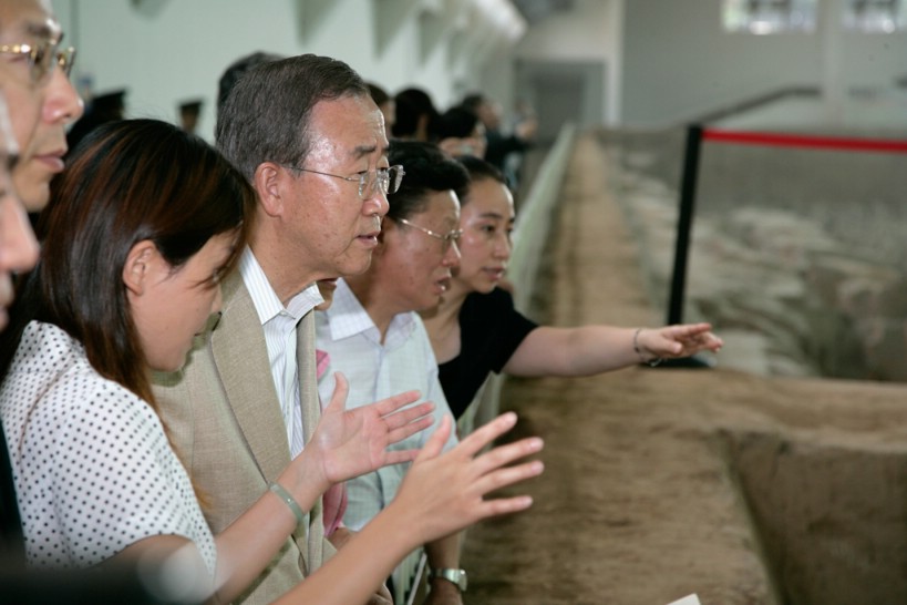 Heads of state show you around Xi'an