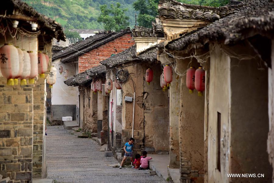 Shangjin ancient town in Hubei