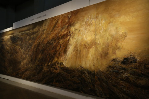 Wang Gang's personal art exhibition held in Beijing