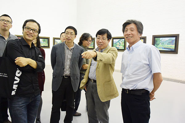 CaoChangdi art zone features noted art critic Yi Ying solo exhibition