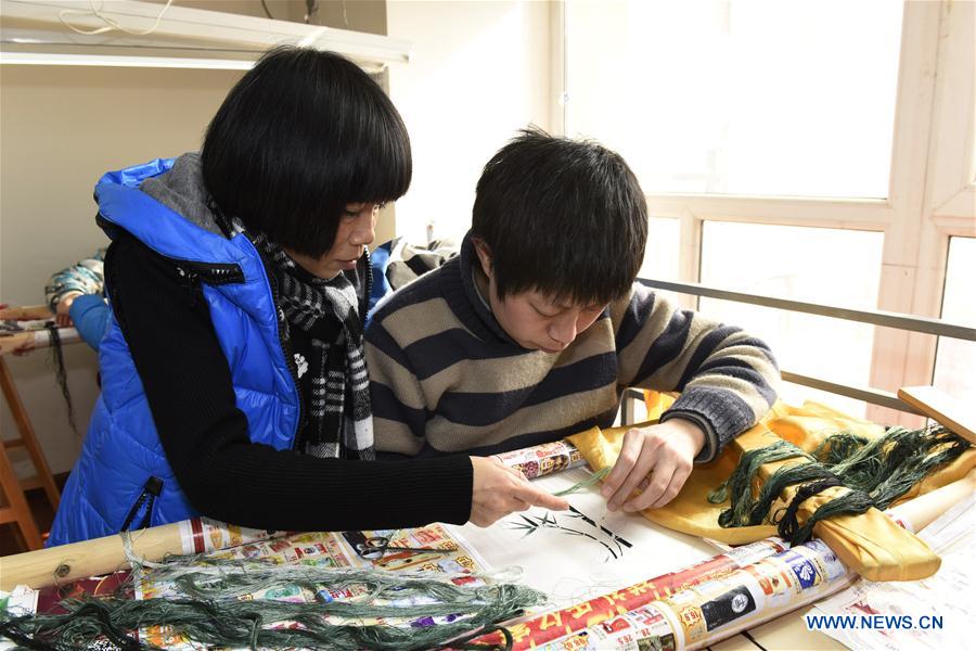 Intangible cultural heritage: Shu embroidery
