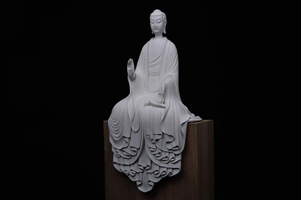 Craftsman seeks to influence aesthetics of Buddha statues