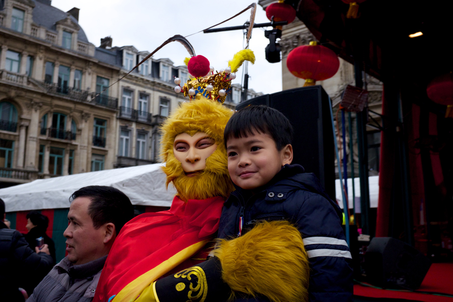 Cuties around the world celebrate Chinese New Year