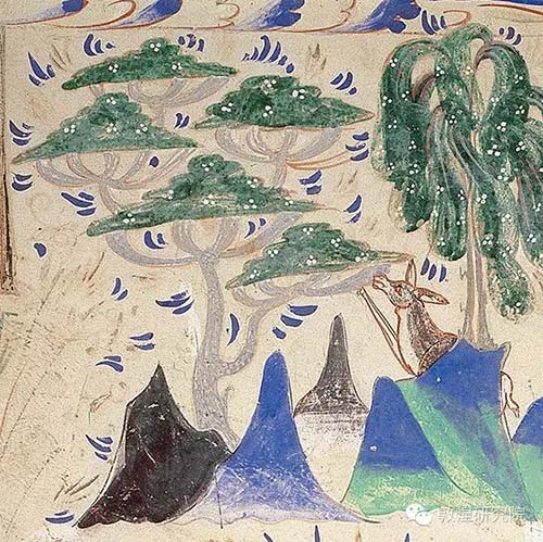 Dunhuang mural paintings tell stories of trees