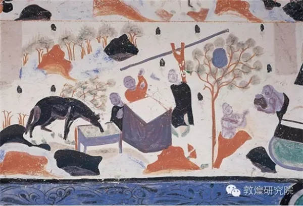 Dunhuang mural paintings tell stories of trees