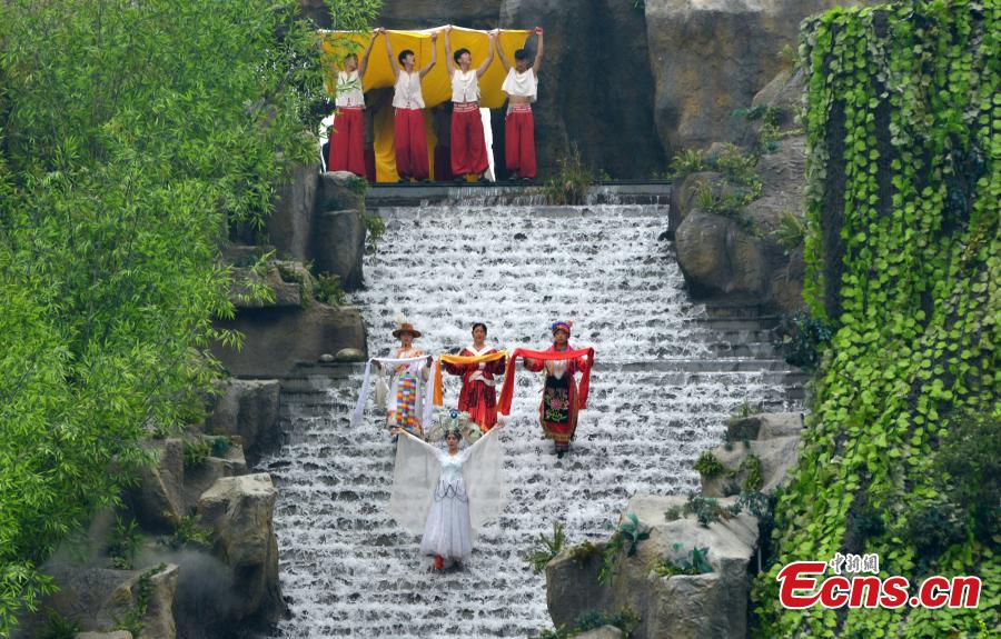 Water-releasing festival opens in Dujiangyan