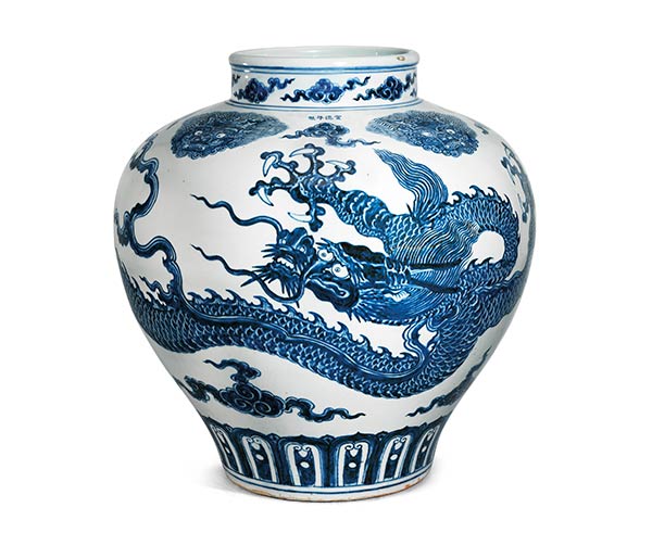 Ming Dynasty jar sold for millions at HK auction