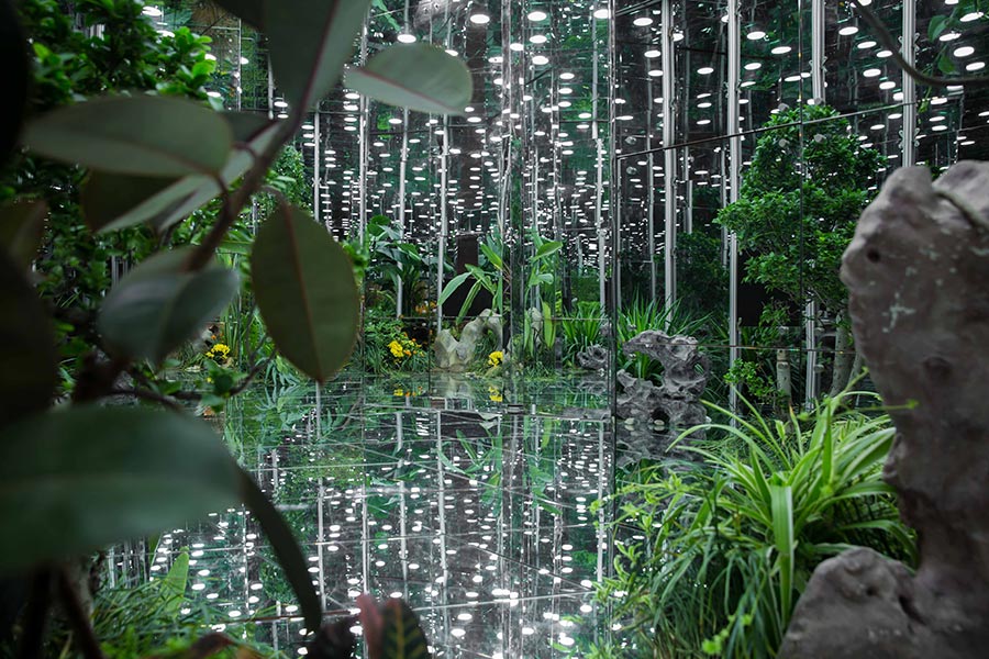 Artist's Noah's Garden blurs reality and perception