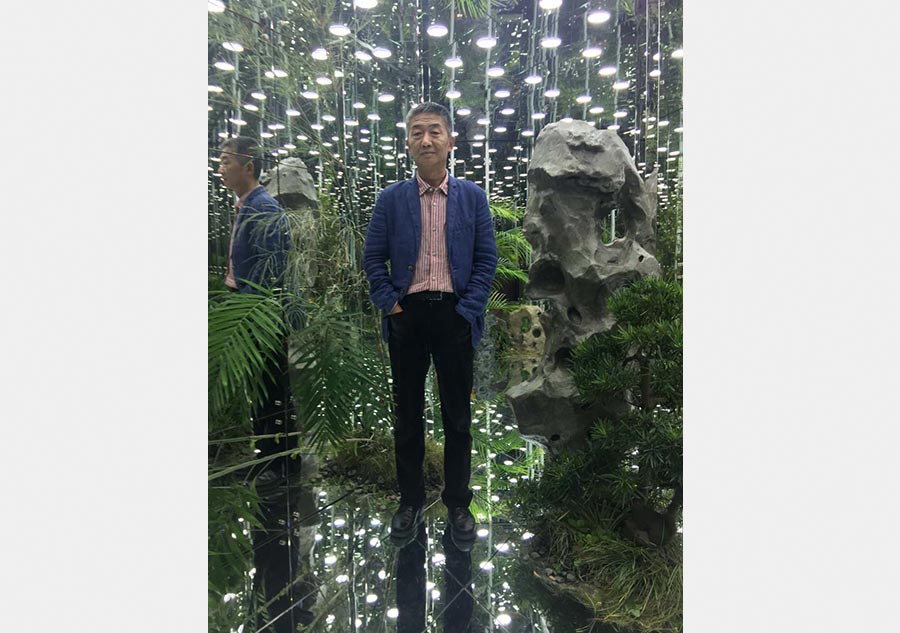 Artist's Noah's Garden blurs reality and perception