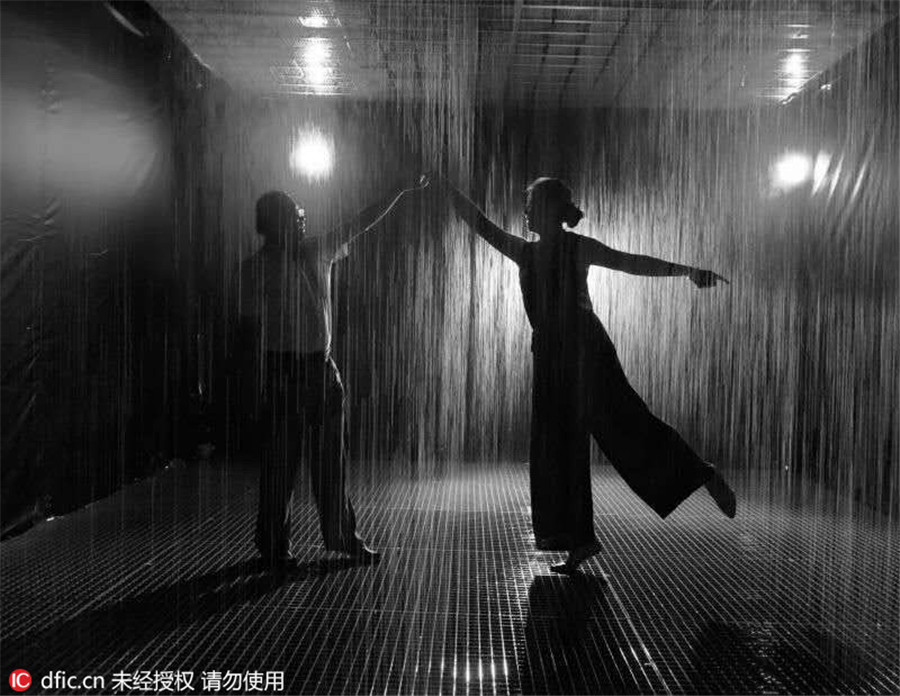 Rain Room: A summer escape in Beijing