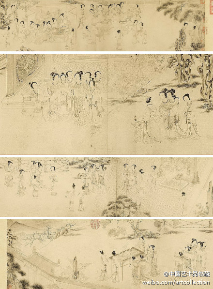 Qixi Festival in ancient paintings