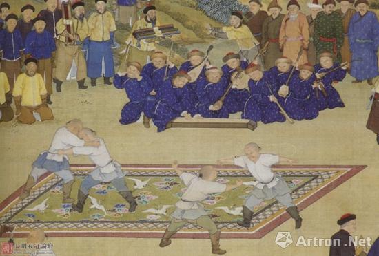 Ancient paintings depict Chinese forerunners of Olympic sports