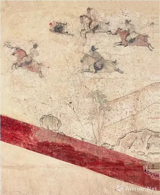 Ancient paintings depict Chinese forerunners of Olympic sports