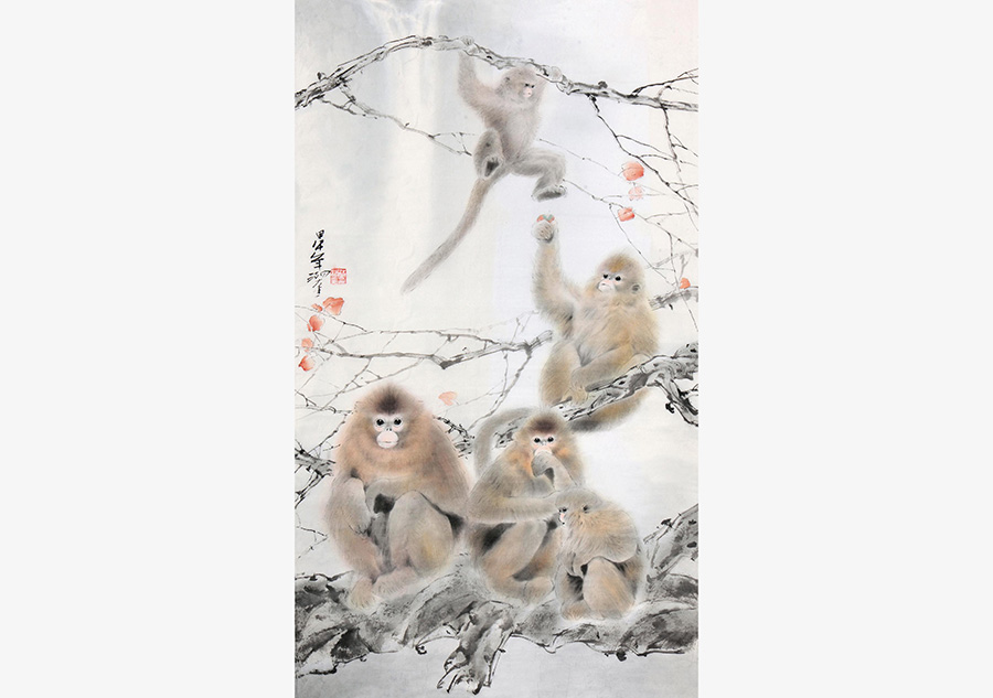 'Born in China' in Chinese paintings