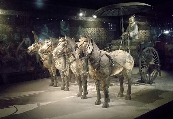 Qinshihuang's Terracotta Warriors may be inspired by Greece