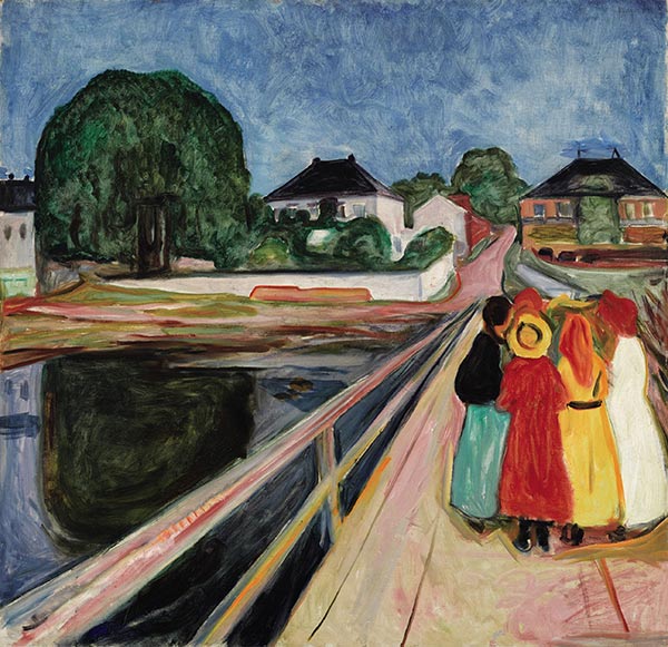 Edvard Munch's 'Girls' to be auctioned at Sotheby's in November