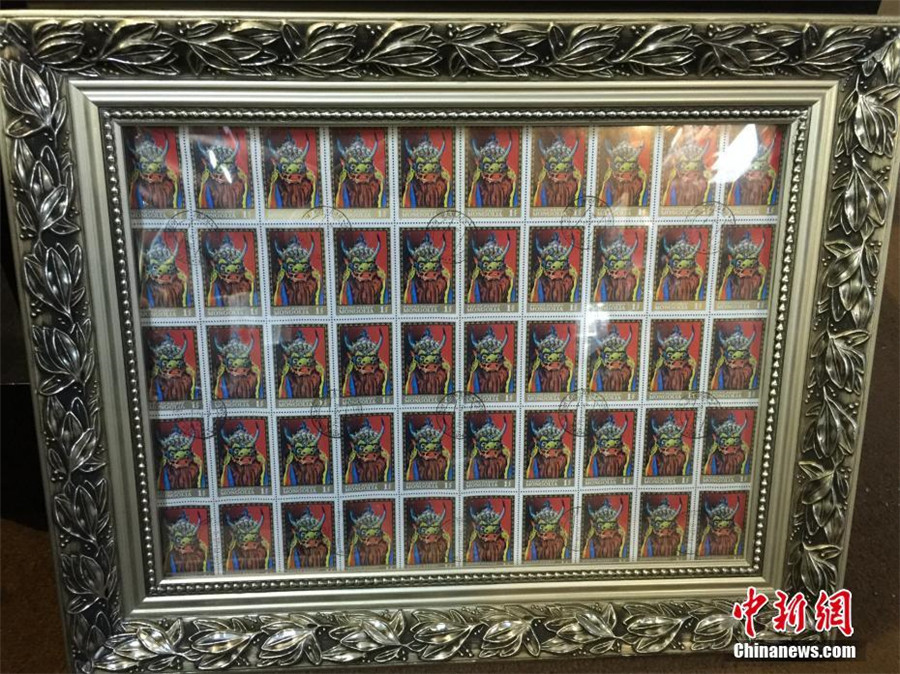 Amateur Chinese collector showcases 100 million stamps from around world