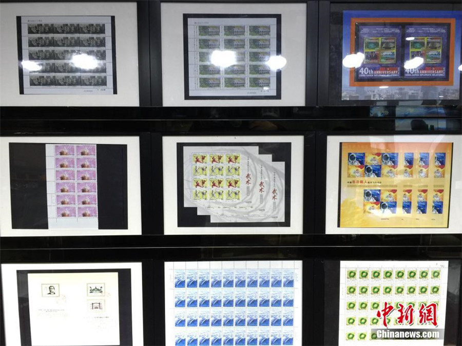 Amateur Chinese collector showcases 100 million stamps from around world