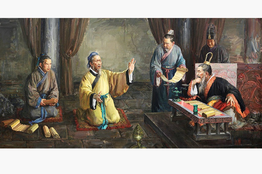 146 epic art pieces picture Chinese history