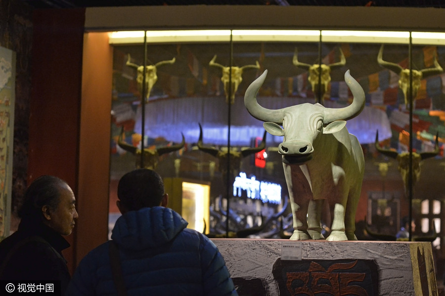 Qinghai-Tibetan Plateau yak culture on display in Beijing