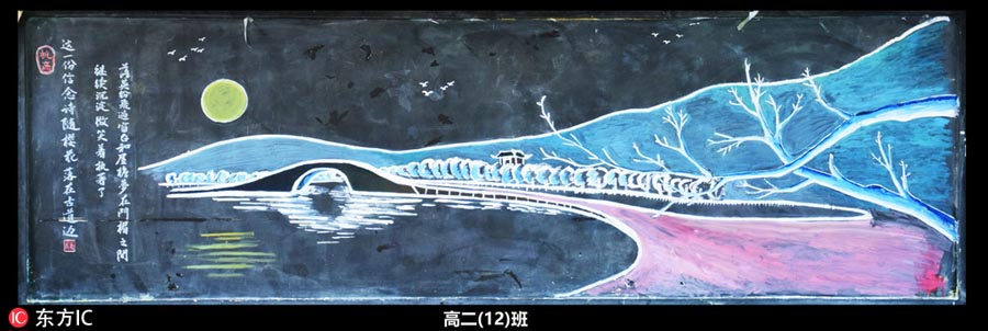 Hangzhou teens' watercolor paintings go viral