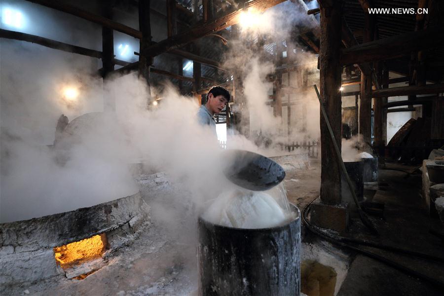 World's oldest salt well renovated in SW China