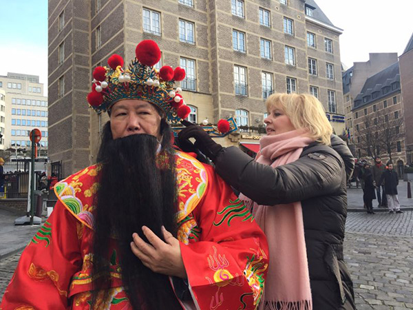 Chinese New Year parade held in Brussels