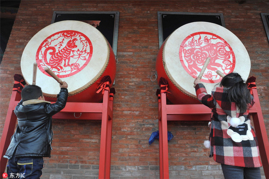 Temple fairs held across China to mark Spring Festival