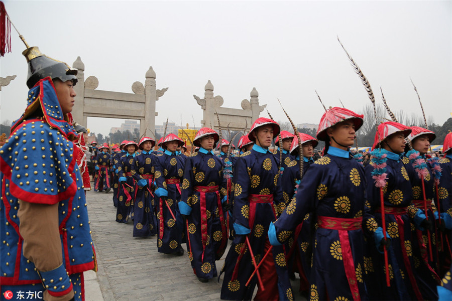 Temple fairs held across China to mark Spring Festival