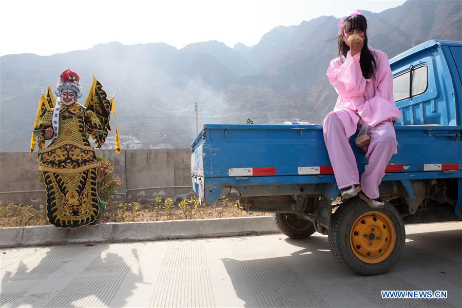 Shehuo performed to mark Spring Festival in China's Gansu