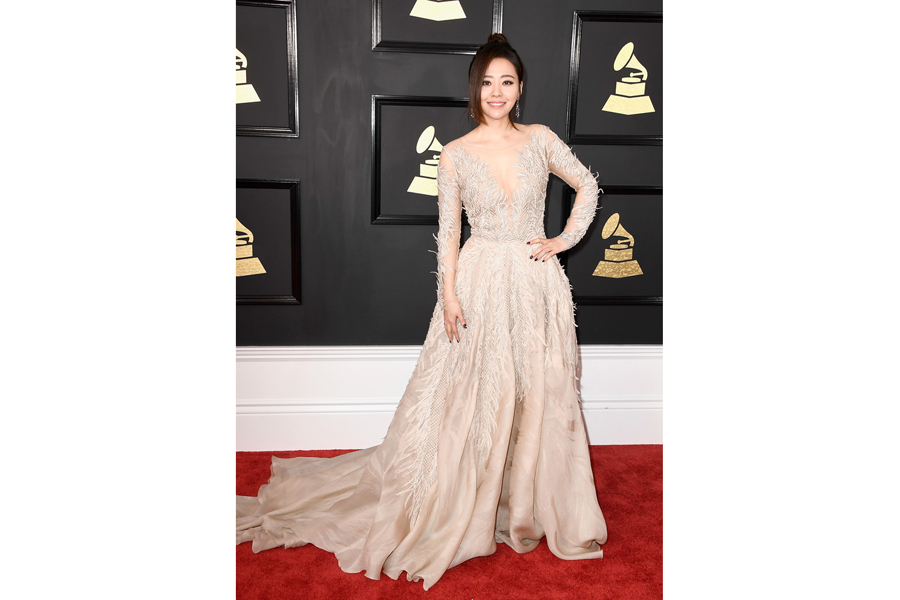 59th Annual Grammy Awards held in Los Angeles