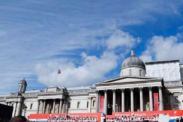 London's Trafalgar Square to be transformed into giant open-air cinema