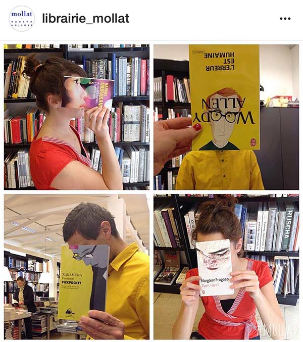 French bookstore's 'facebook' photos go viral