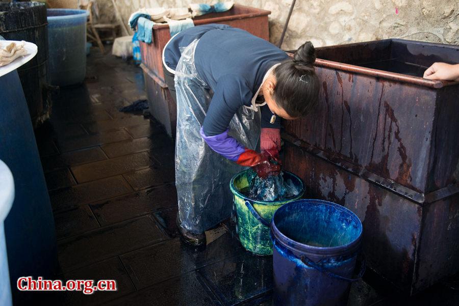 Tie-dyeing techniques of Bai ethnic group