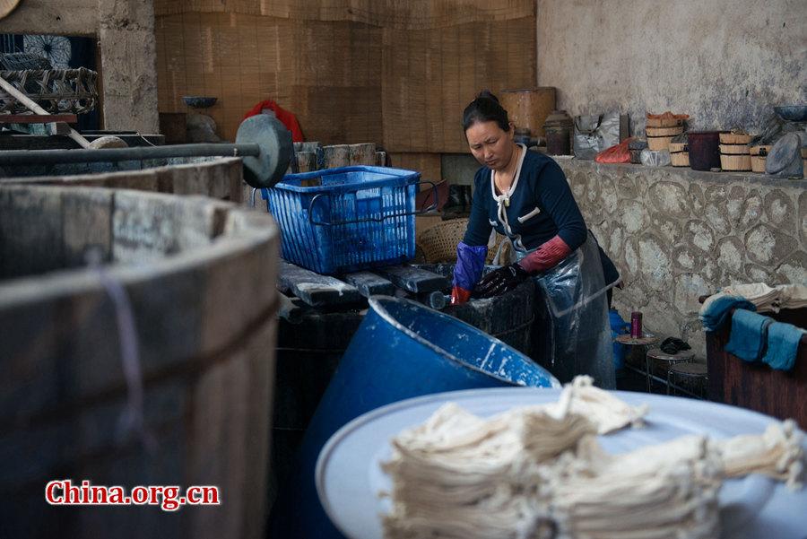 Tie-dyeing techniques of Bai ethnic group