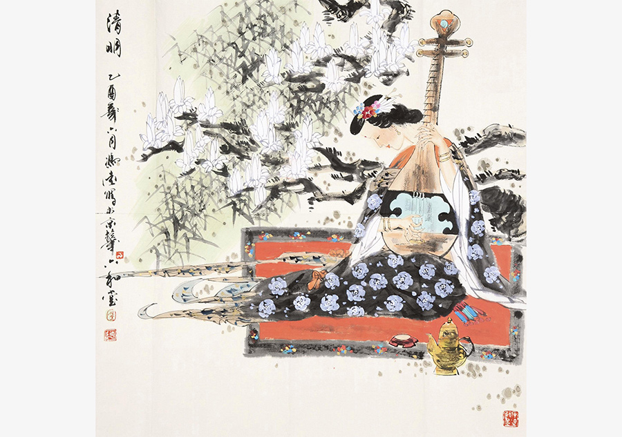 Qingming Festival marked in ancient Chinese paintings