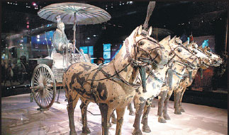 Bronze chariots to shine in new digs