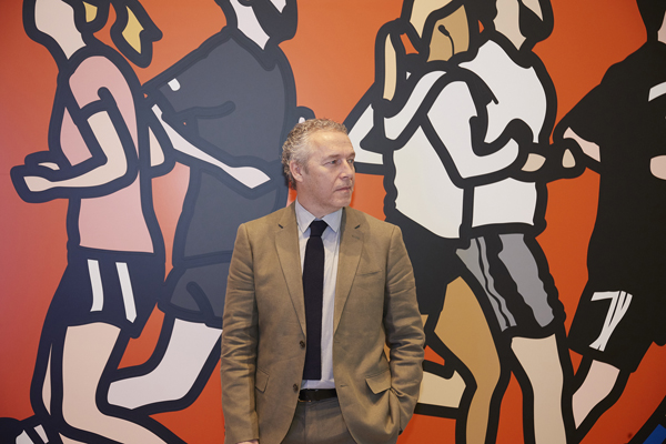 Julian Opie holds first solo show in China