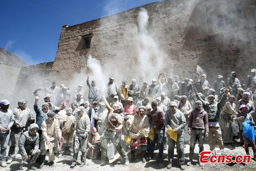 Tibetans celebrate 'Zanba Festival' in Qinghai