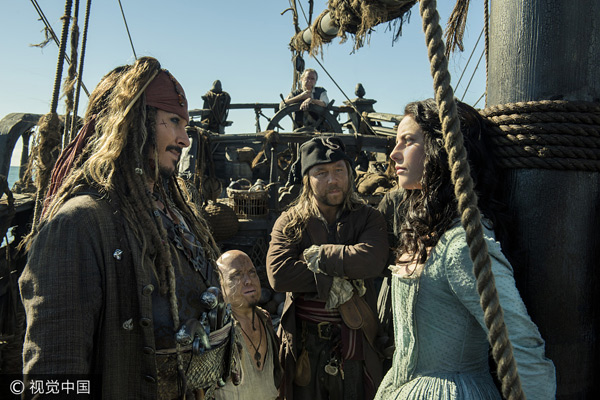 'Pirates of the Caribbean: Dead Men Tell No Tales' topped box office in North America